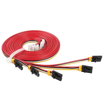 

5pcs 1m Nema 17 Stepper Motor Cables for Prusa i3 MK2 MK2S MK3 3D Printer Mini-RAMBo Controller Board accessories