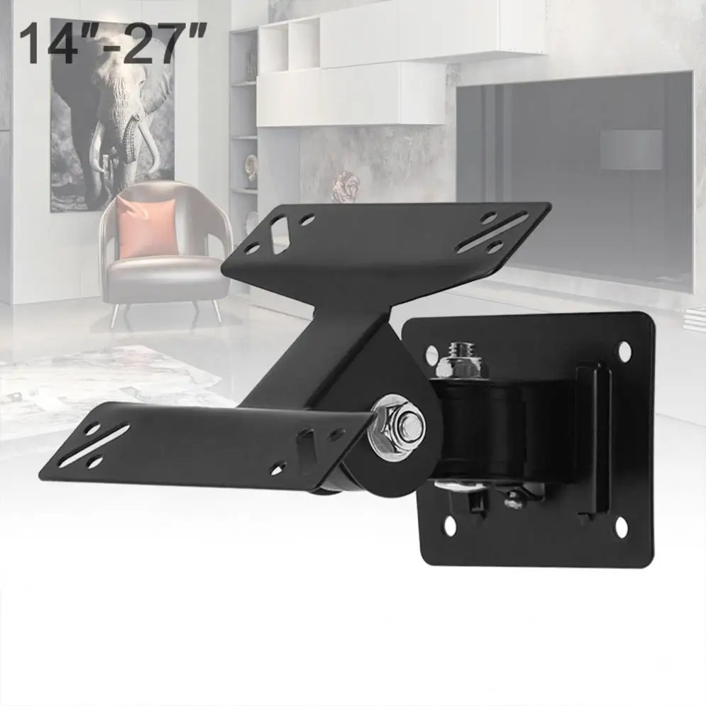 Soporte de pared Universal F01 para televisor, montaje ajustable de 10KG, rotación de 180 para TV de Panel plano LCD 14 - 27 pulgadas, 1-4 - AliExpress Productos electrónicos