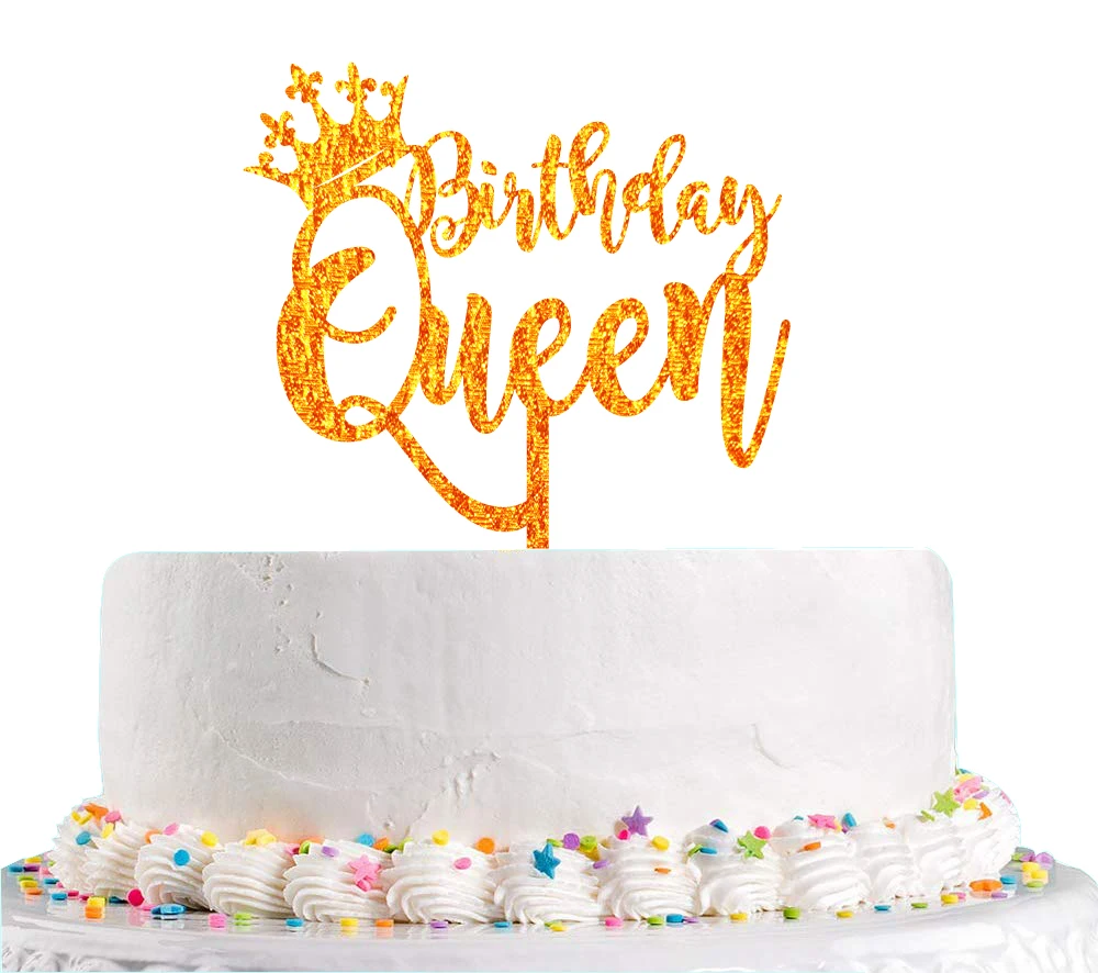 Personalized Birthday Cake Topper Custom Name Age Dancing Girl Acrylic Cake Topper For Girl's Birthday Cake Decoration (3)