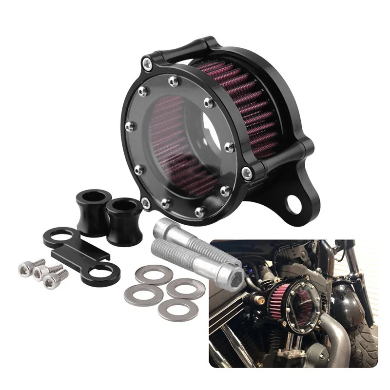 Воздухоочиститель Впускной фильтр комплект для Harley Sportster Iron XL 883 1200 04-15 Новое и высокое качество