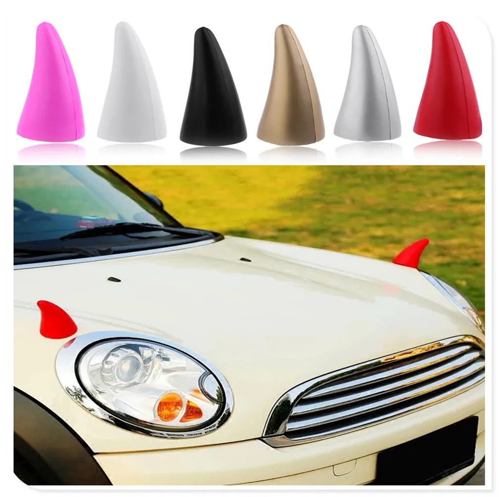 

car Little Horn 3D Car Styling Anti-Collision Accessories for Kia Forte Ceed Stonic Stinger Rio Picanto Niro Soulster No3
