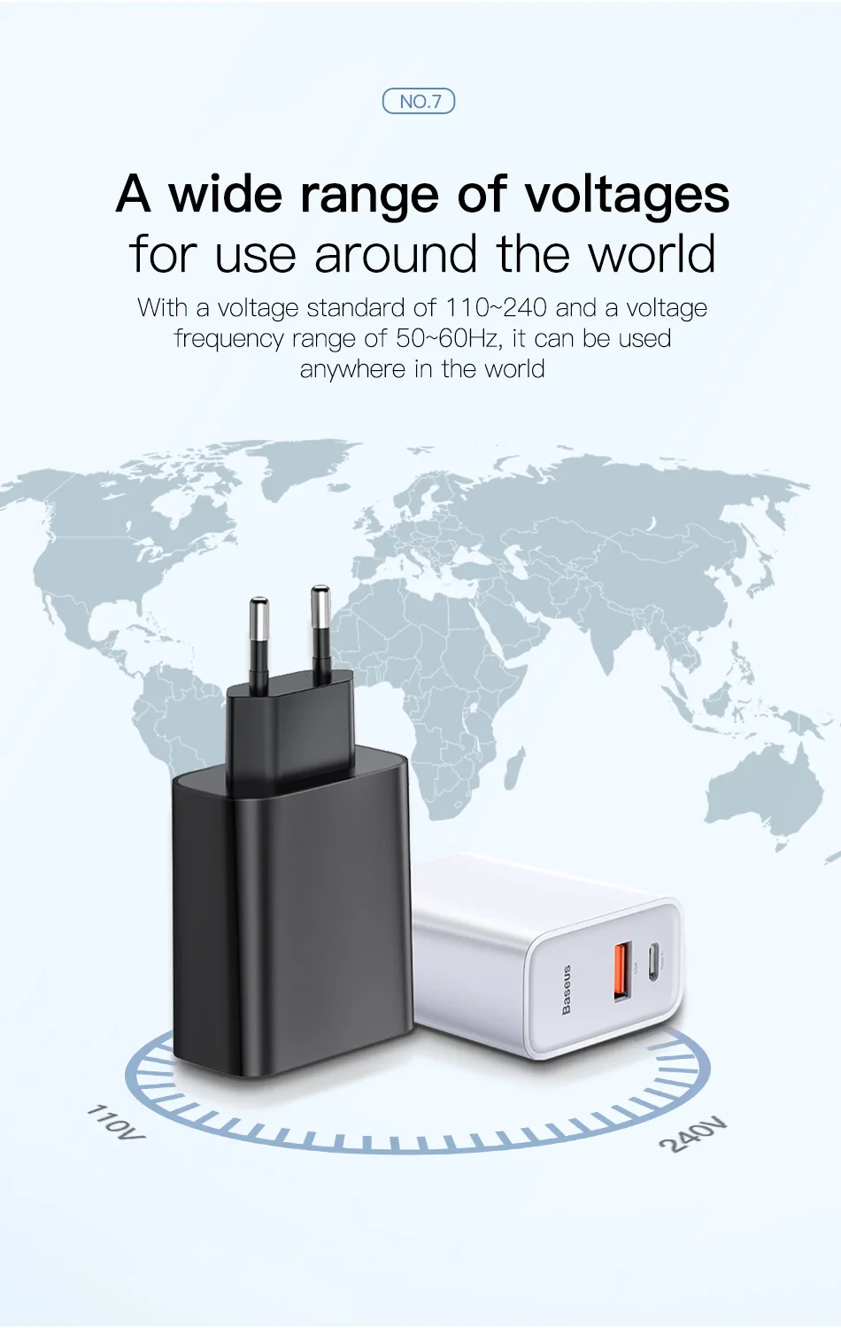 Baseus многопортовый USB C зарядное устройство для мобильного телефона адаптер питания для iPhone samsung huawei xiaomi настенная розетка EU вилка PD Быстрая зарядка