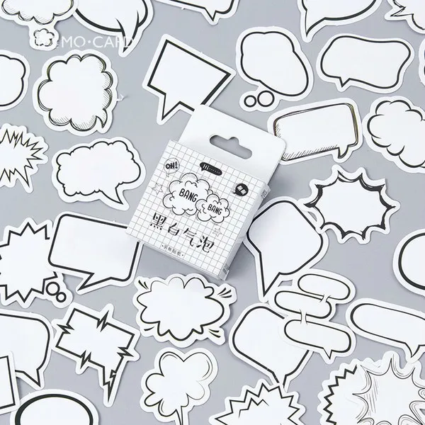 1 Box Cute Stationery Stickers Scrapbooking Diary Kawaii Coffee Plant Stickers Diy Vintage Decorative Stickers School Supplies S0006-18