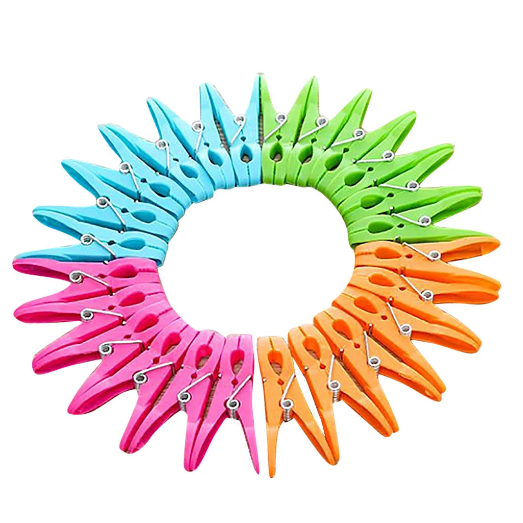 Вешалка для белья вешалка одежды 24 шт.|Бельевые прищепки| |