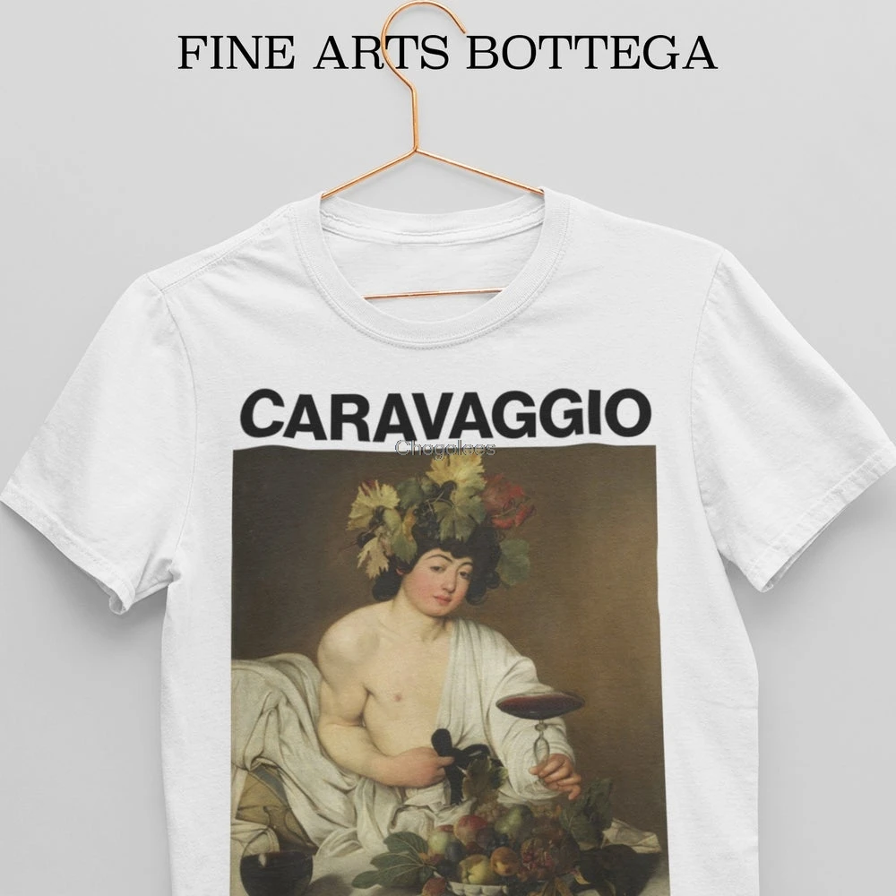 Футболка Caravaggio u2013 Bacchus классическое искусство старинная живопись винтажная
