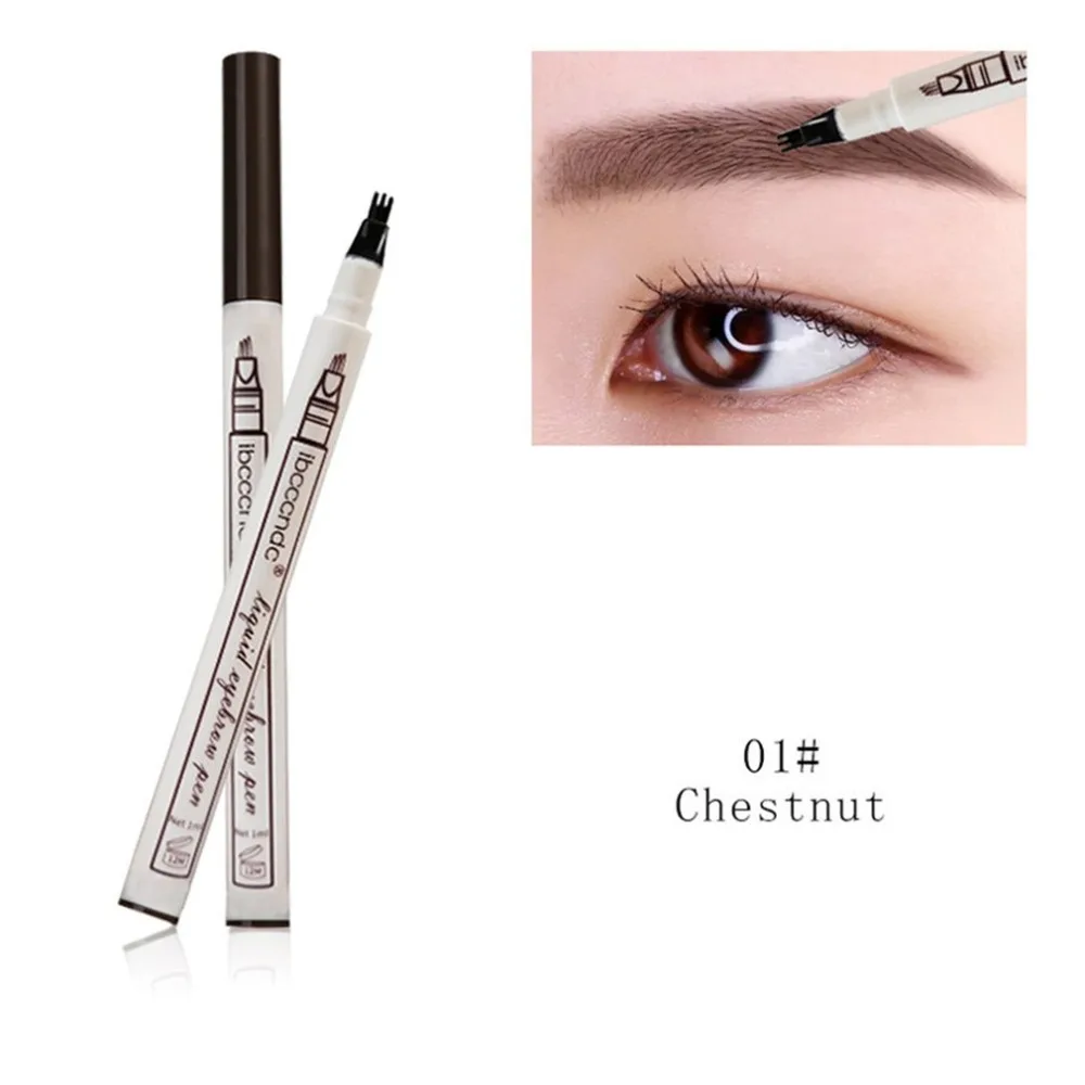 Microblading тату-ручка для бровей, тонкий эскиз, жидкая ручка для бровей, водостойкая тату, прочный карандаш для бровей, стойкий к размазыванию