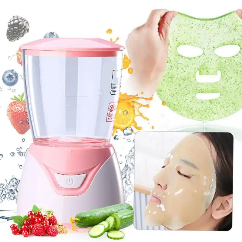 

ALLOET Mini DIY Face Mask Maker Machine Automatic Vegetable Fruit Mask Natural Collagen Face Mask Machine Beauty Facial Care SPA