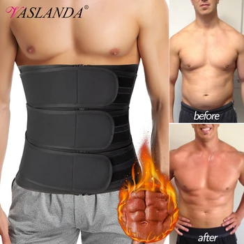 

Men Waist Trainer Corset Slimming Belt Weight Loss Body Shaper Abdominal Trimmer Sweat Fat Burner Belly Girdle Fitness Fajas