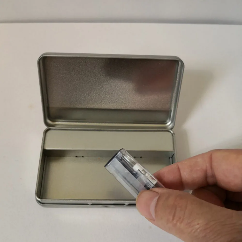 USB Зажигалка чехол для 20 сигарет упаковка для 100 мм Длина 5 мм Диаметр сигарет