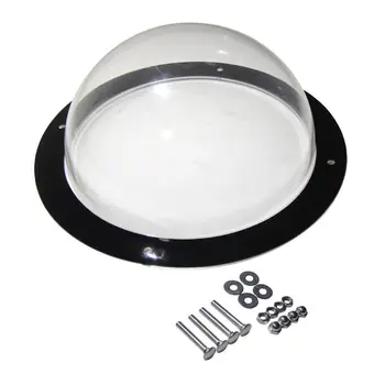 

Dog Porthole Window Round Transparent for Fence Pet Peek Look Out Durable Acrylic Reduced Barking Pet Supplies