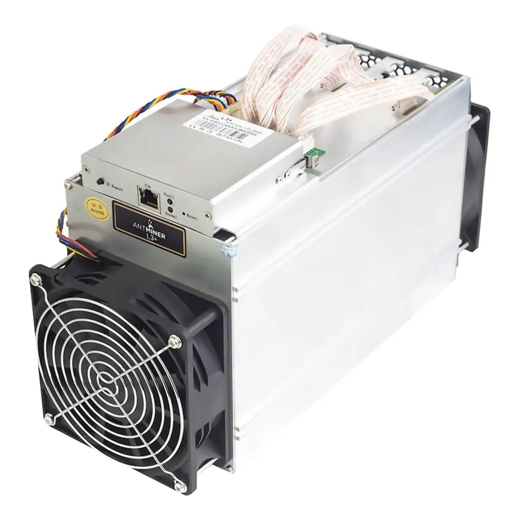 Antminer L3+ 504MH/s горная машина 800 Вт на стене Scrypt Miner выход защита от короткого замыкания защита от перегрева