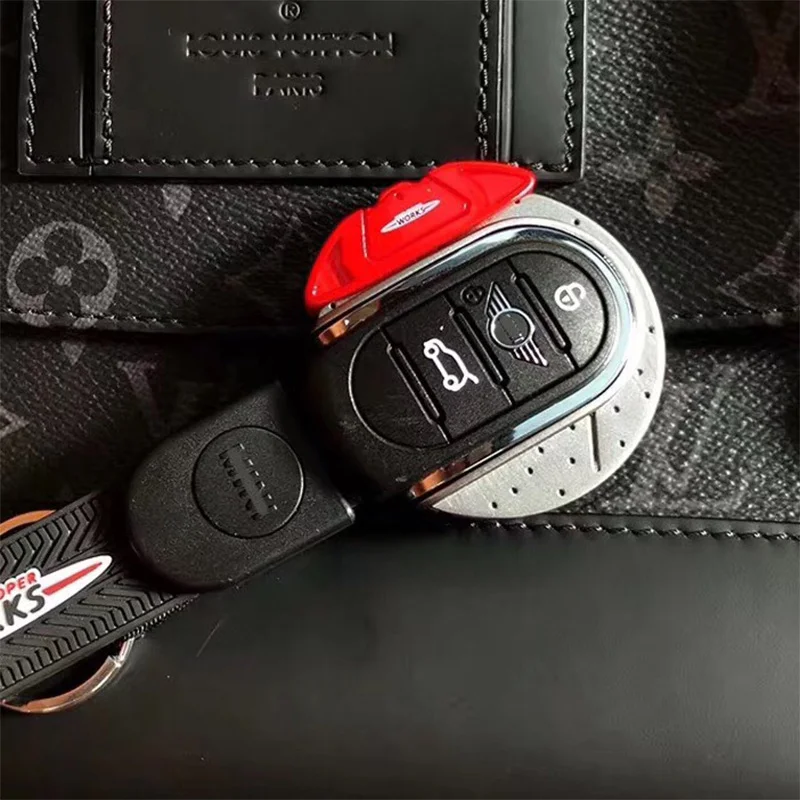 ABS JCW Стиль Автомобильный ключ крышка для mini cooper ключ крышка брелок для mini cooper F55 F56 F57 F54 F60 jcw пластиковый материал