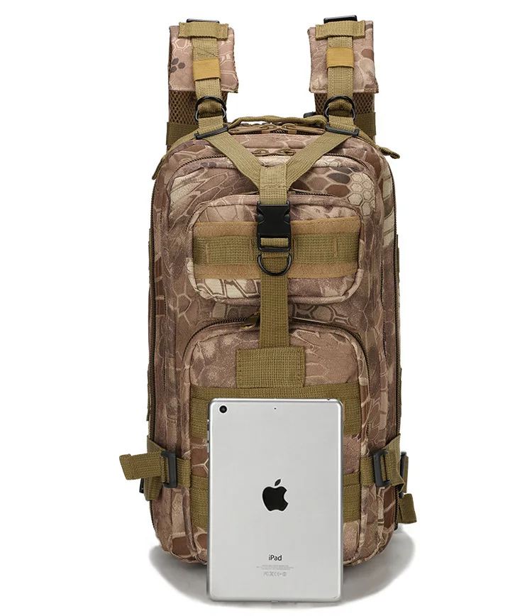 Уличные военные рюкзаки из нейлона 30л водонепроницаемый тактический рюкзак