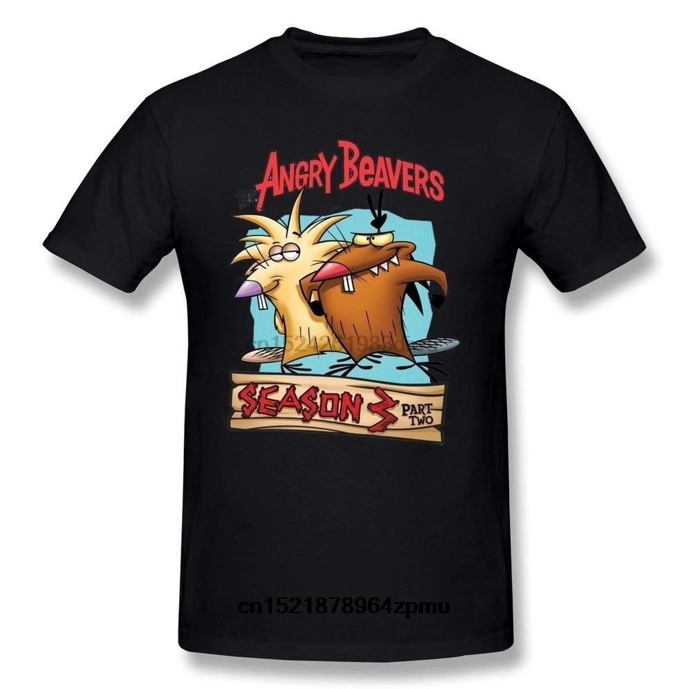 Мужская футболка DHUQJKA the Angry Beavers забавная новинка для мужчин|Футболки| |