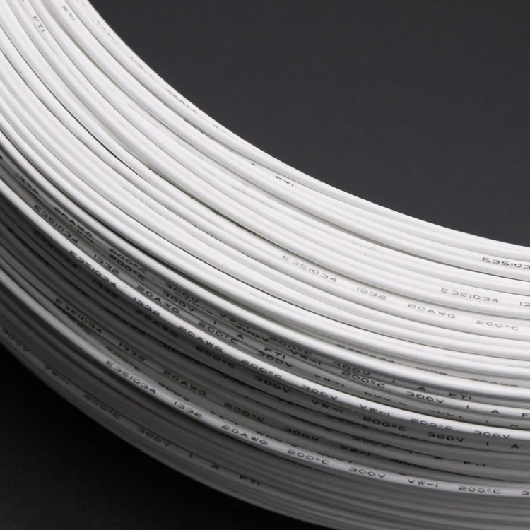 50 м/100 м высокотемпературный PTFE UL1332 провод маслокислотного сопротивления FEP луженая медная проволока