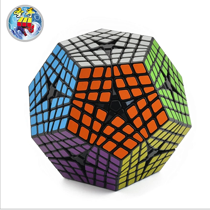 Shengshou 6x6x6 куб 6x6x6 Megaminxed куб 6x6 куб додекаэдра shengshou Megaminxed 6х6, Магический кубик, 12-сторонние Кубик Рубика