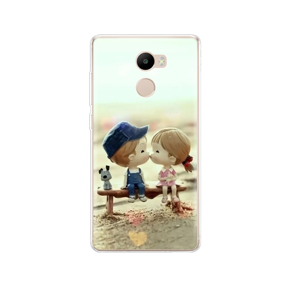 Soft TPU Cases For xiaomi Redmi 4 Case Cover Silicon phone Cover For Redmi 4 Case shell Phone case transparent coque Cat flower xiaomi leather case custom Cases For Xiaomi