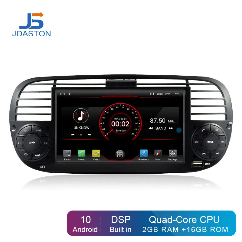 JDASTON Android 10,0 автомобильный DVD плеер для FIAT 500 мультимедийный GPS навигатор 1 Din автомагнитола Autoaudio WIFI Buit in DPS|Мультимедиаплеер для авто| | АлиЭкспресс JDASTON Android 10,0 автомобильный DVD плеер для FIAT 500 мультимедийный GPS навигатор 1 Din автомагнитола Autoaudio WIFI Buit in DPS|Мультимедиаплеер для авто| | АлиЭкспресс