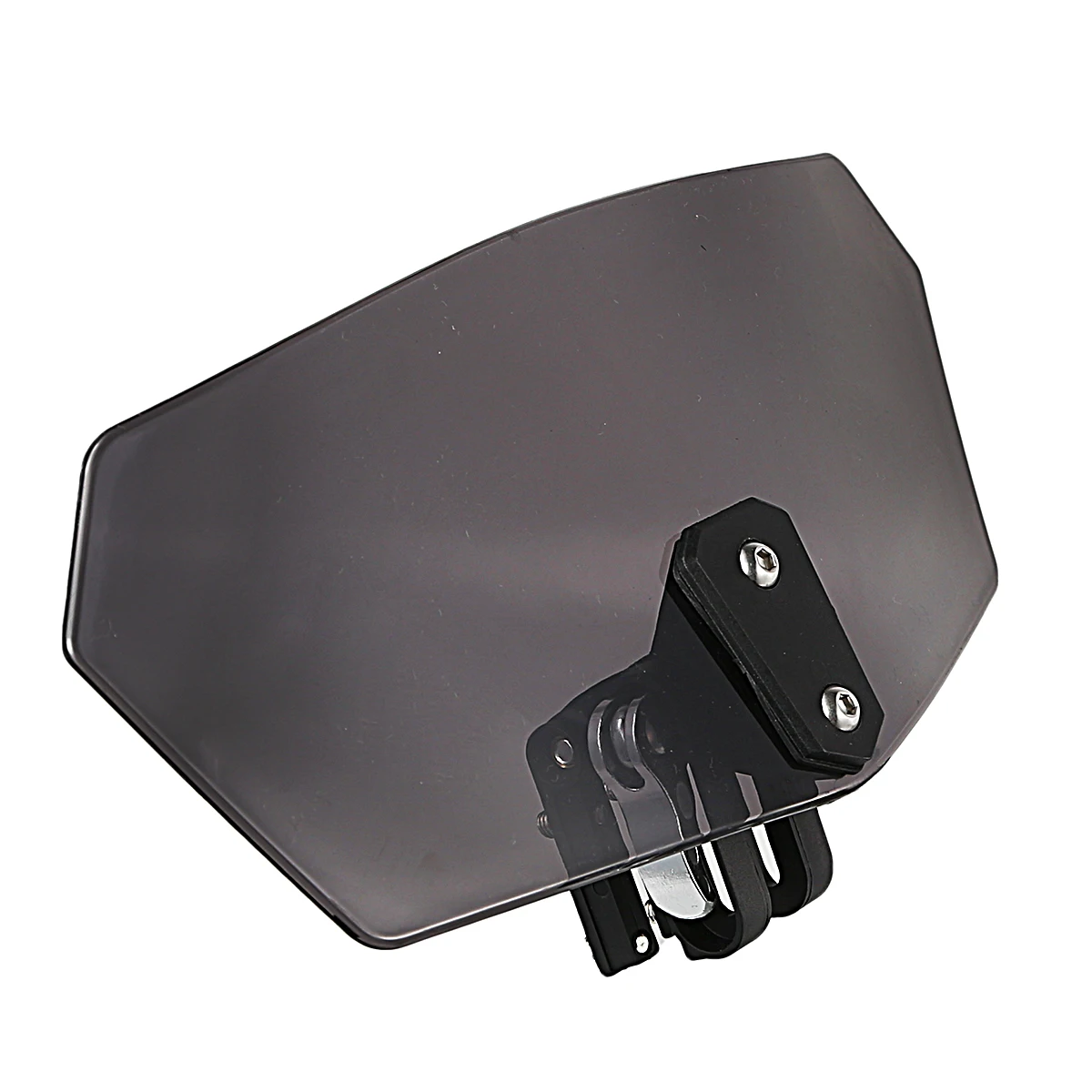 Universal-Motorcycle-Smoke-Windscreen-Wind-Deflector-Windshield-For