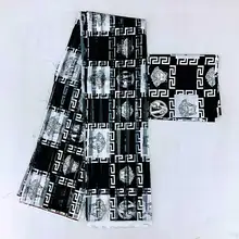 Новое поступление атласные шелковые ткани модные вощенные африканские узор модельные туфли в африканском стиле в комплекте с лаковым покрытием и рисунком; Экологически чистый шелк ткань для вечерние платье M02