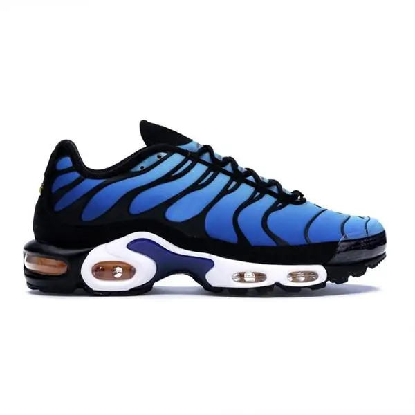 US $51.00 Toggle Lacing Tn Plus Mens Running Shoes Triple Black White 3 Volt Glow Trainers Team Red Men Sports Sneakers Zapatos Chaussures