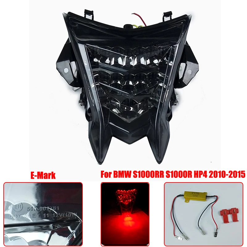 Задние светодиодные фонари поворота для BMW S1000RR S1000R HP4 2010 2011 2012 2013 2014 2015|Накладки и