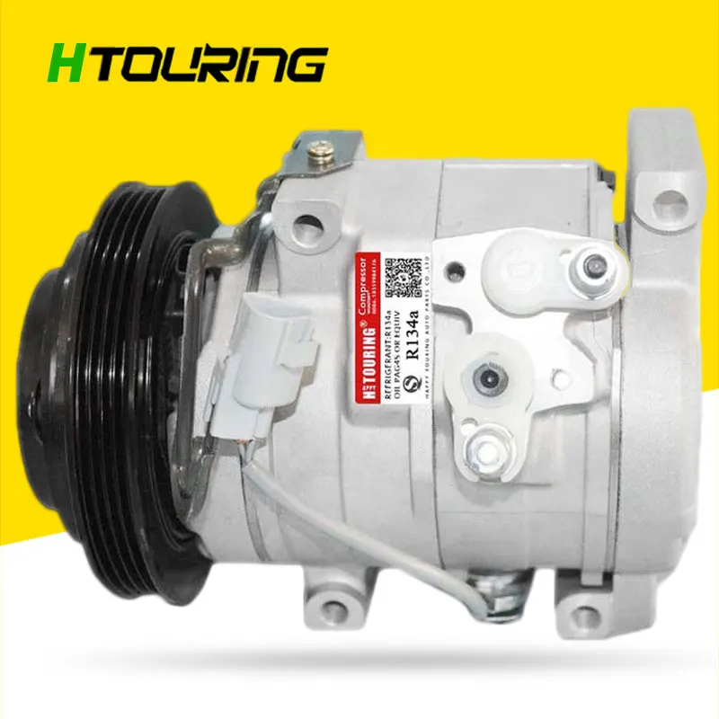 Автомобильный Компрессор A/C для Toyota Prado 10S17C автомобиля 2700 RZJ120 88320-35720 88320-6A050 8832035720