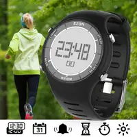 Men's Digital Sport Watch for Outdoor Running with Alarm Clock Stopwatch and Countdown Timer 50M Waterproof EZON L008 1