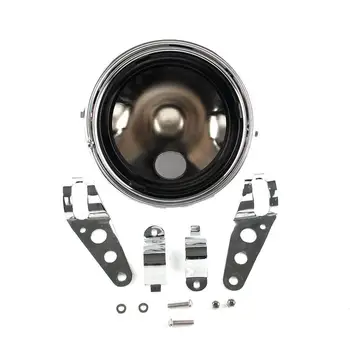 

7 Inch Motorcycle Lamp Shell Motorcycle Headlights Modified Lamp Shell Motorcycle Headlight Lampshade With Stand