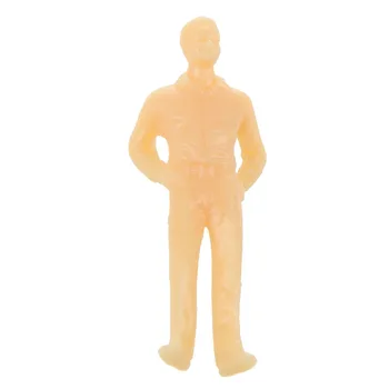 

100pcs Unpainted Model Train People Figures Scale O (1 to 50)
