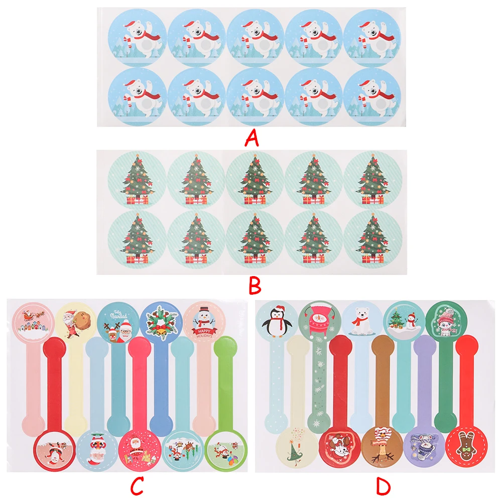 120 шт Рождественская наклейка Лось Рождественская елка олень Звезда дизайн бумажная этикетка выпечка в подарок наклейка Веселые канцелярские принадлежности с рождественской тематикой наклейка s