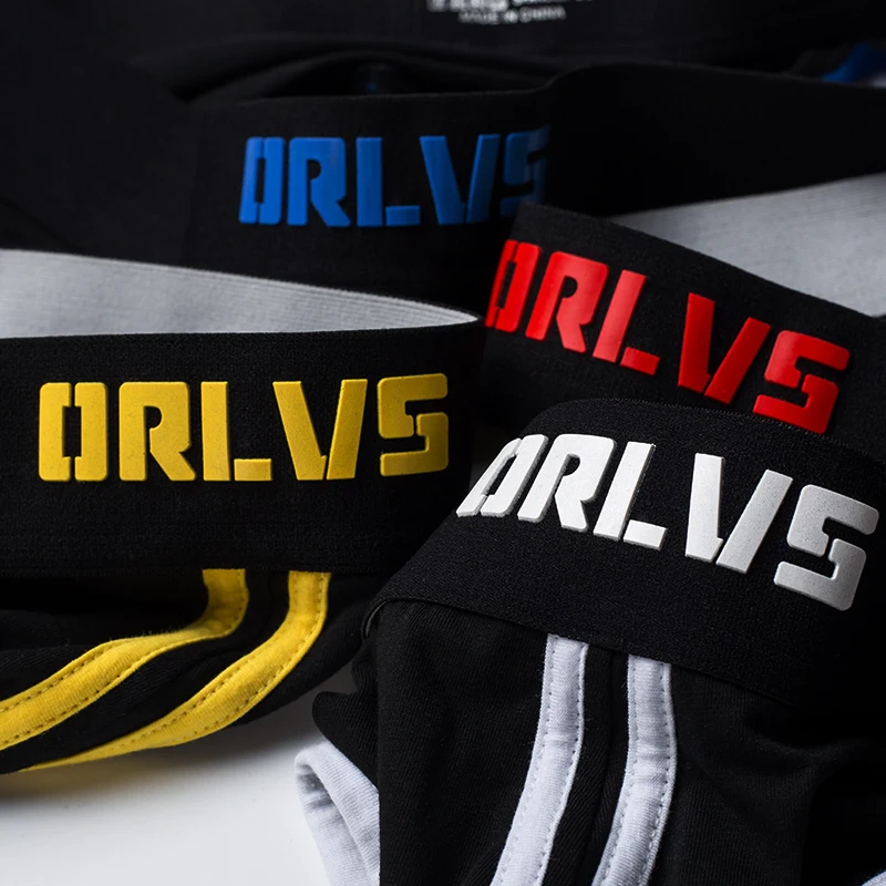 U Выпуклые хлопковые Лоскутные быстросохнущие сексуальные мужские трусы бикини