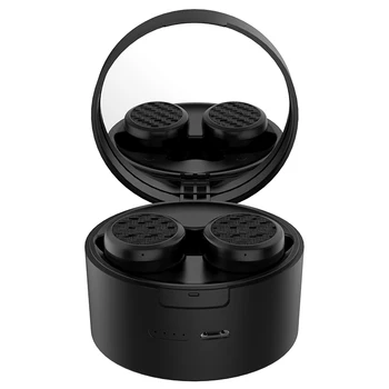 

Wireless Bluetooth Earphone Mirror Charging Case Sports Headset in Ears with Microphone Wireless Bluetooth Earphone