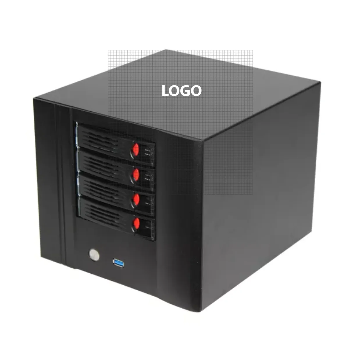 High Quality 4 Bays Hot Swap Mini Nas Server Support 2 5 Or 3 5 Hard Drive Data Storage Case Buy Storage Case 4 Bays Hot Swap Nas Server Nas Server Case Product On Alibaba Com