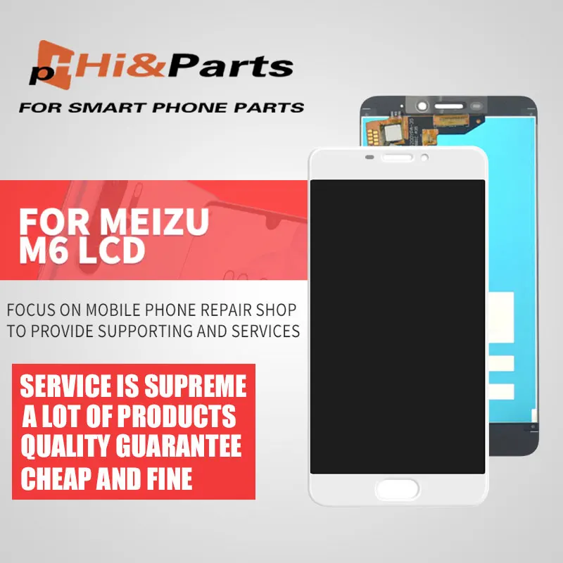 ЖК дисплей 5 2 дюйма для MEIZU M6 M711H M711M M711Q зеркальная Замена M6|Экраны мобильных