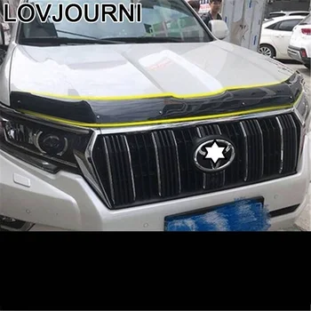 

Car Body Trunk Grille Rear Fog Lamp Exterior Auto Automobile Automovil Protecter Mouldings Sticker Strip 18 19 FOR Toyota Prado