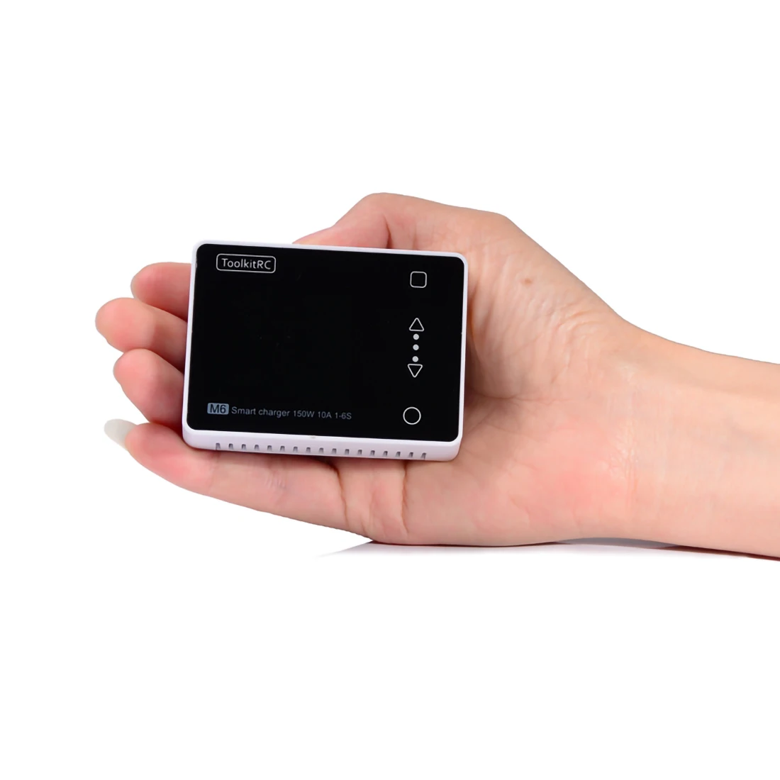 

Hot ToolkitRC M6 Battery Balance Charger 150W 10A DC Output for 1-6S Lipo LiHV Life Lion NiMh Pb Cell Checker Servo Tester