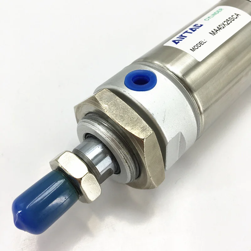 MA40X25SCA MA40X50SCA MA40X75SCA AIRTAC мини-цилиндр из нержавеющей стали пневматический компонент пневматические инструменты MA series