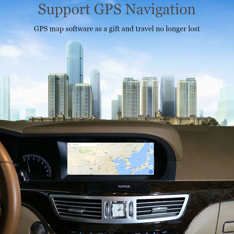 Best Car radio Android multimedia player For Mercedes Benz S Class W221 2005-2013 10.25 inch touch screen GPS Carplay Car monitor 13