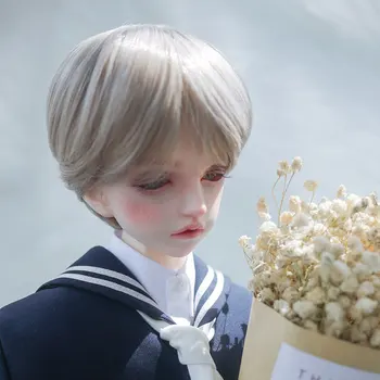 

MODIKER Male Wig Short Wig for 1/4 1/3 BJD Dolls - Mix Color No Doll