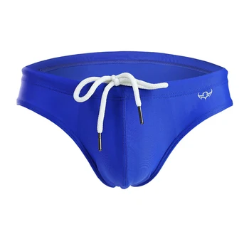 

Hot Sell Swimwear Men Brief With Pad Low Waist Sexy Swimsuit Waterproof Swimming Trunks Men Swim Shorts New underwear men