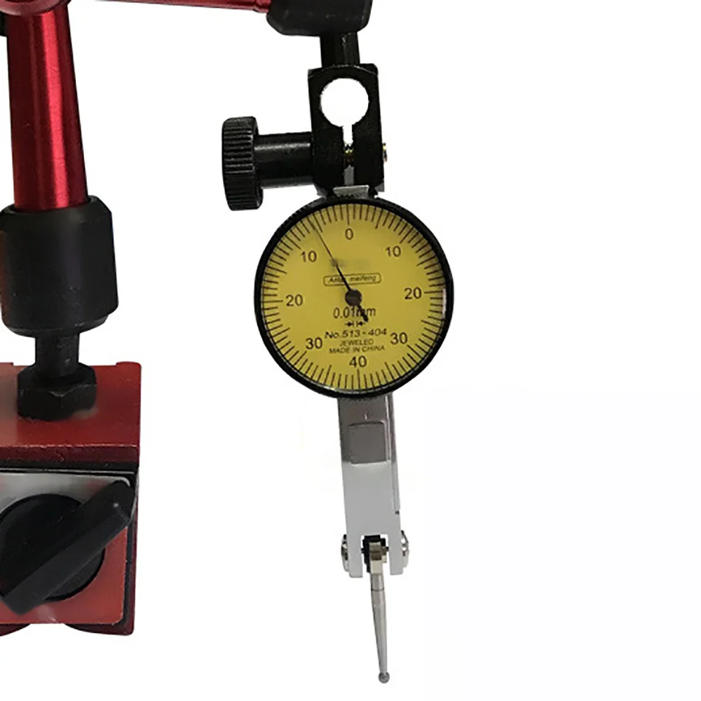 Precision 0.01mm Dial Test Indicator DTI Clock Gauge 0-0.8mm Level Scale UK 