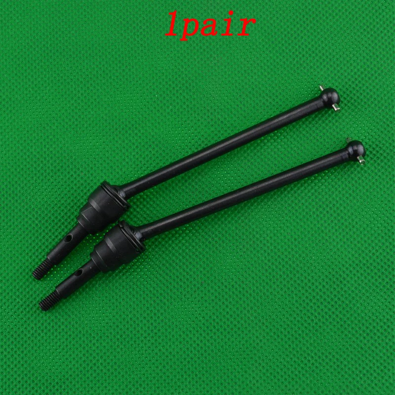 

1pair Huanqi 727 Slash Ramon 1/10 RC Cars Metal Front Rear Drive Shaft Steering Hub Cup Transmission Shafts Dog Bone Lengt113mm