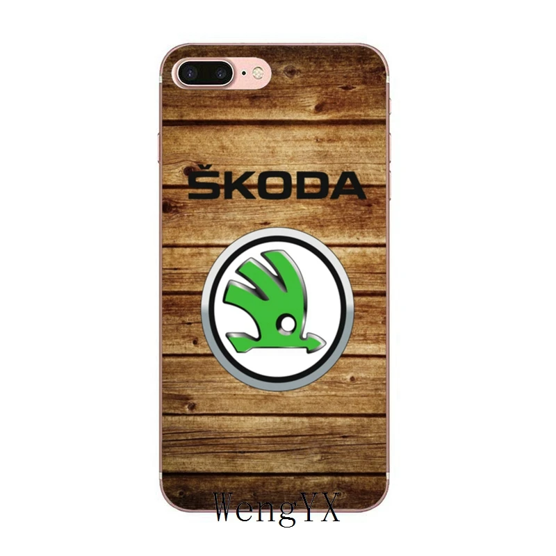 Чехол для samsung Galaxy J8 J7 J5 Prime pro J3 A7 A5 A3 Skoda OCTAVIA III автомобильные брелки с логотипом Мягкая обложка чехол