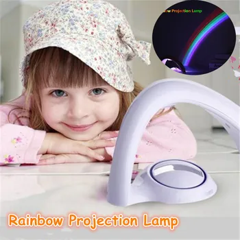

Novetly Rainbow Projection Lamp Toy Decompression Romantic LED Night Light Couple Birthday Gift Creative New and Strange LED Toy