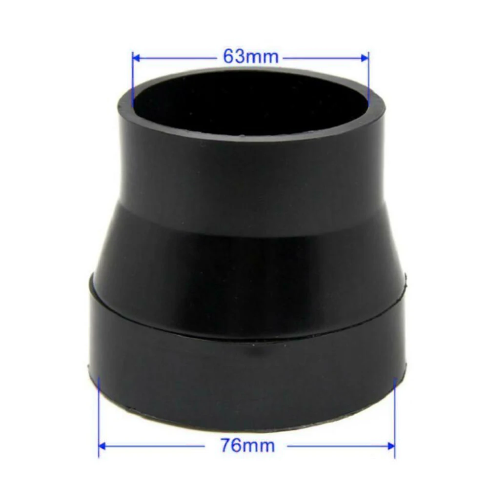 

Universal Car Air Intake System Air Filter Pipe Tube Hose Black Rubber car Air Intake Rubber Connector Auto parts 76-63mm