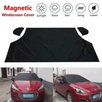 

Car Windshield Snow Cover Magnetic Waterproof Ice Frost Sunshade Protector Auto