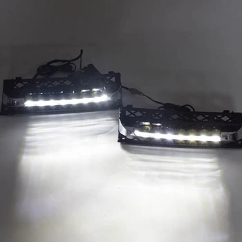 

Car 12V Daytime Running Lights DRL LED Fog Lamp for BMW 7 Series F01 F02 730I/740I/750I/760I 2009-2012