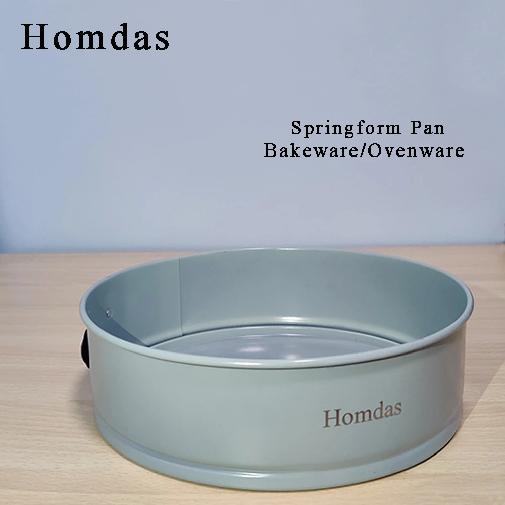 Hombas антипригарная пружинная сковорода Ovenware форма для чизкейков, блокировка герметичная Форма для кексов жаропрочная со съемным дном