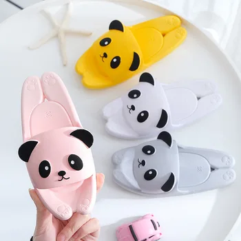 

Kids Cartoon Bear Slippers Boys Summer Sandals Baby Non-slip Flat Beach Shoes Toddler Swimming Slipper Girls Bathroom Flip Flop